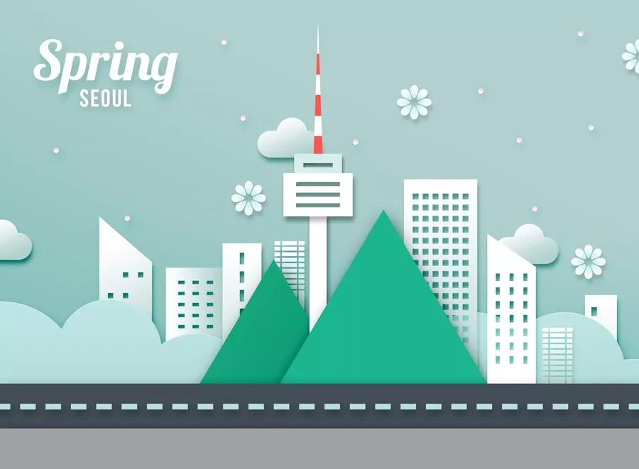 复古海报免费psd素材,免费开年海报psd素材