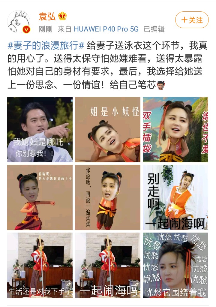 张晋袁弘妻子的浪漫旅行4,袁弘张晋夫妻