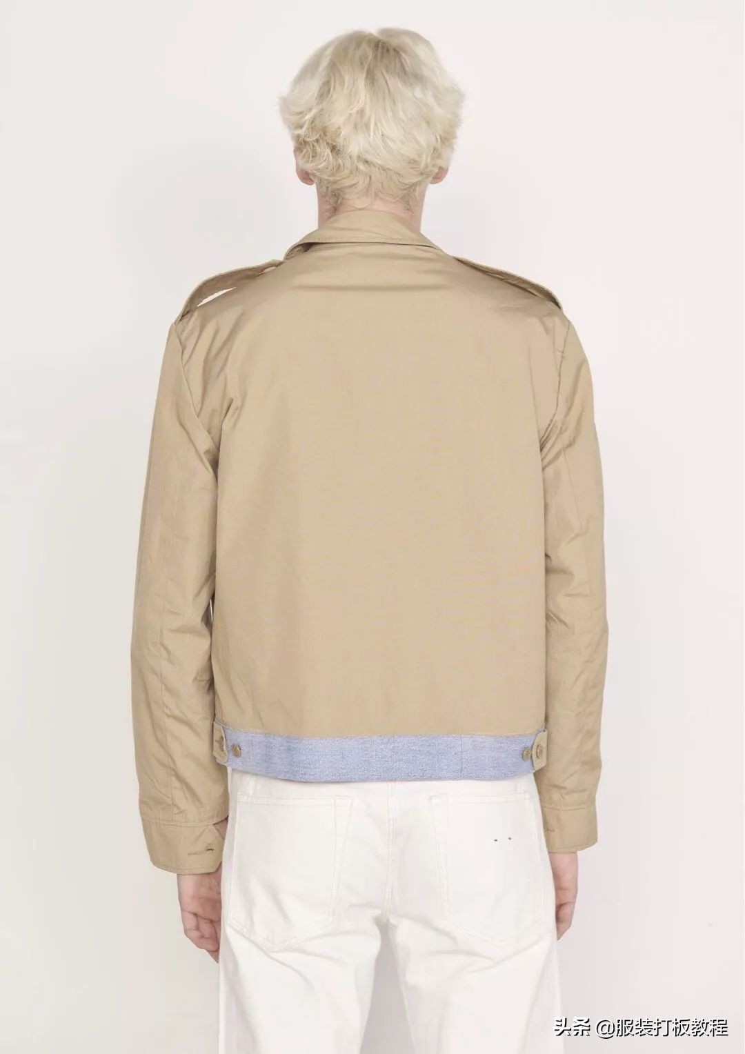 拼接设计潮流套装,拼接服装系列款式图大全