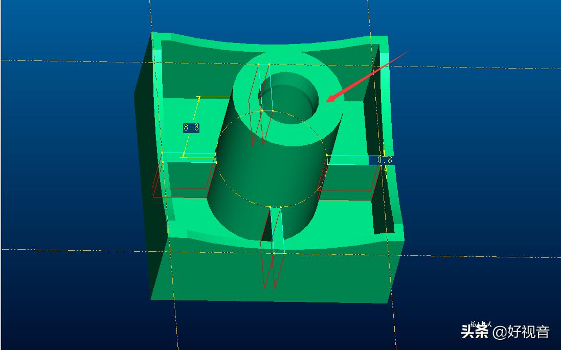 proe如何制作绘图模板,proe二维草图绘制