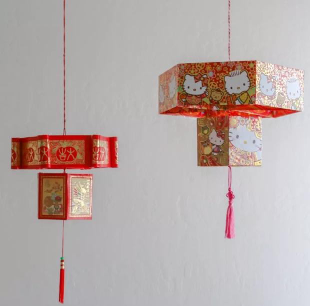 正月十五闹元宵学做灯笼,闹元宵做手工灯笼