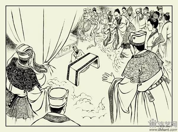 三国故事初出茅庐连环画,三国故事连环画受禅台