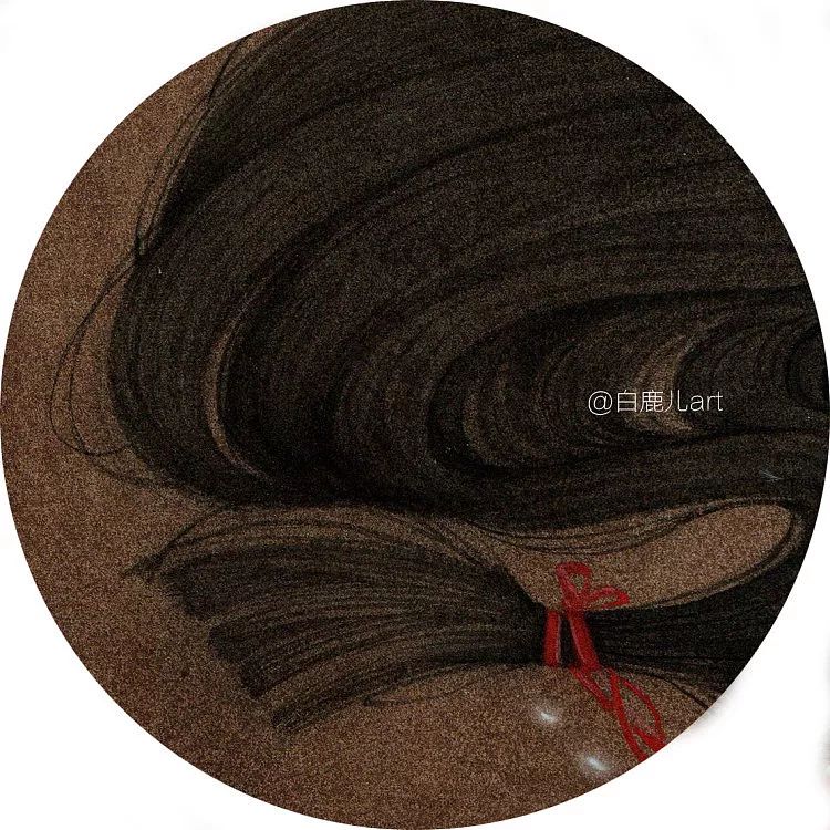 玉手青丝美女图片,一袭白衣清冷出尘的古风美人