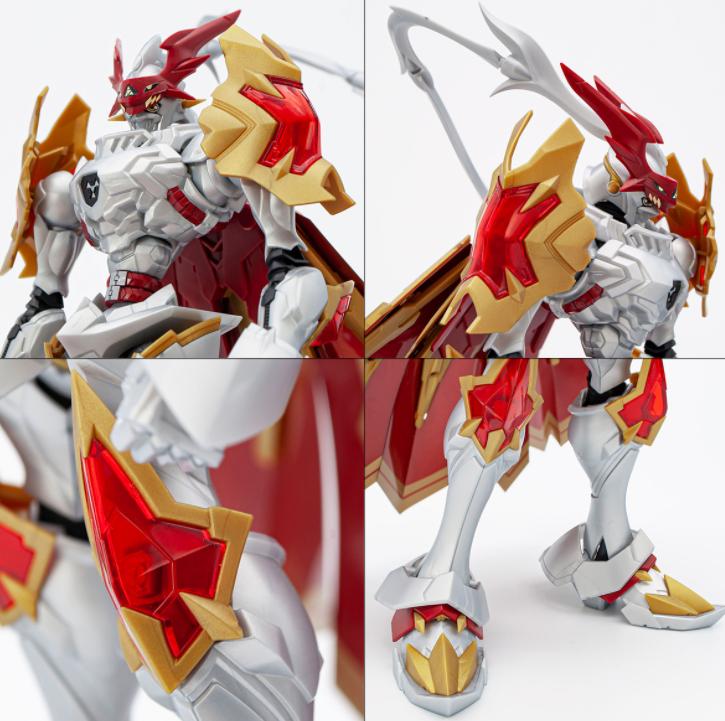 红莲骑士兽拼装成品 (红莲骑士兽盾牌拆解)