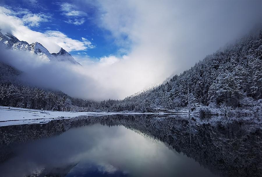 川西泡温泉看雪景,川西自驾游玩2天2夜加温泉12月份