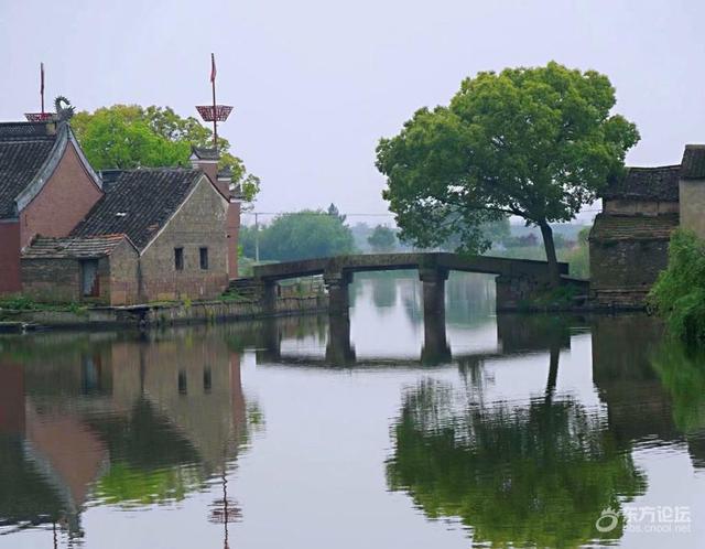 鄞西有一个如画的村庄，这桥很有来头...