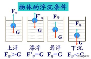 初中物理浮力知识点全归纳,浮力物理讲解初中全部