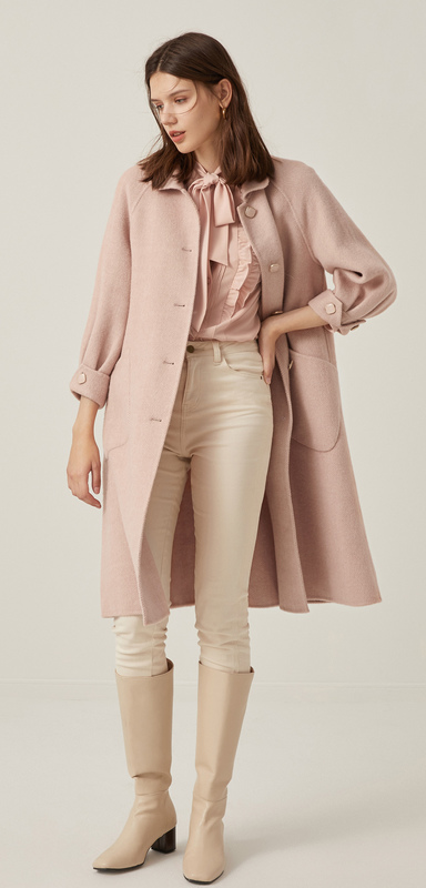 莱茵职场穿搭,莱茵新款大衣