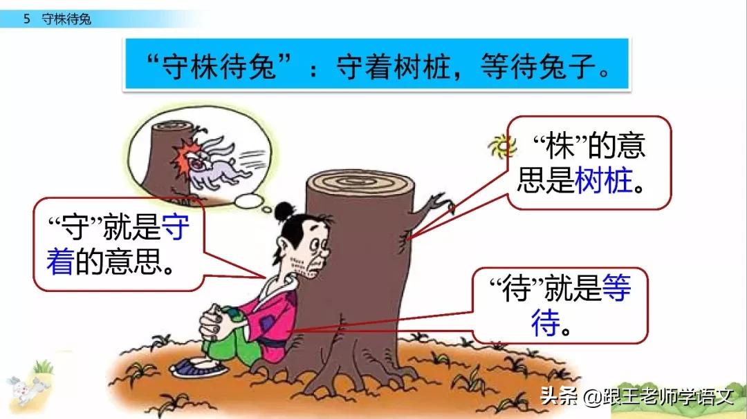 三年级下册语文守株待兔节奏划分,部编版三年级下语文预习守株待兔