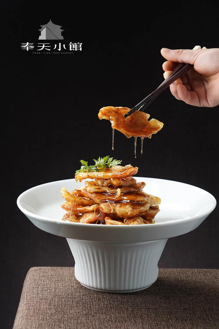 奉天小馆尖椒干豆腐,东北小馆新式东北菜