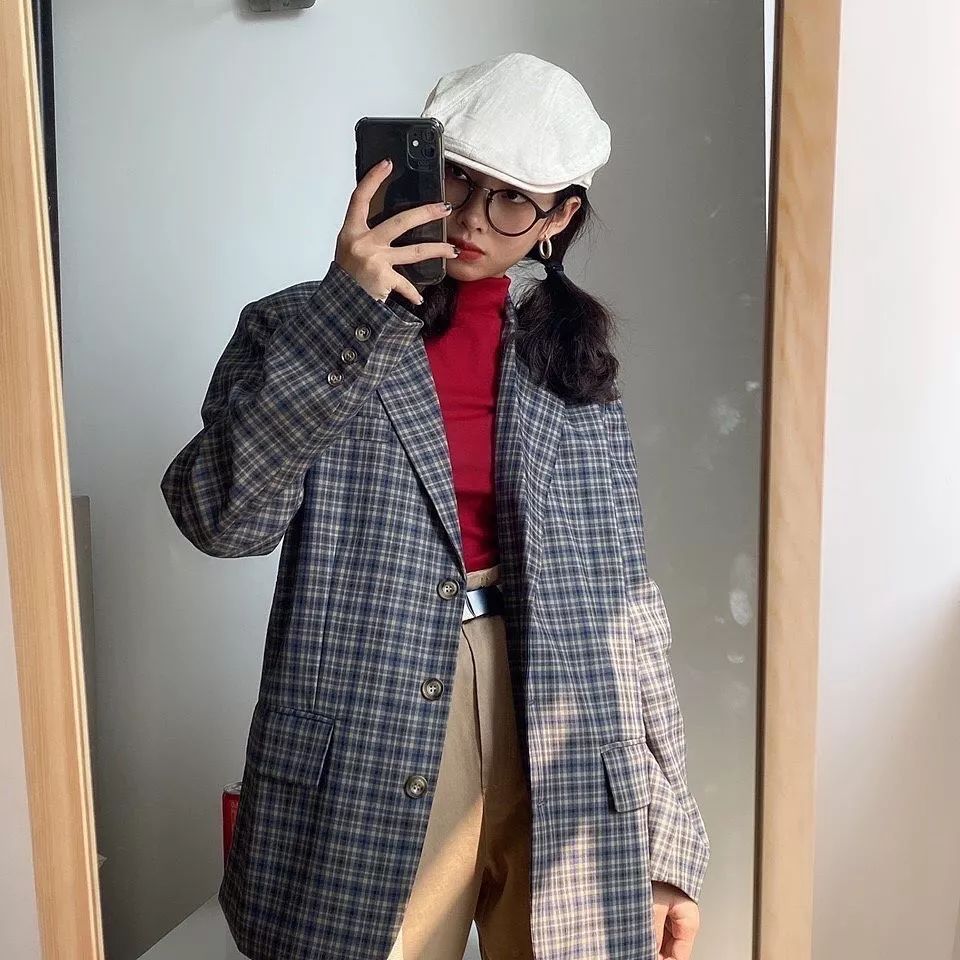 中长款毛衣外套显高显瘦穿搭,大衣连帽毛衣穿搭攻略