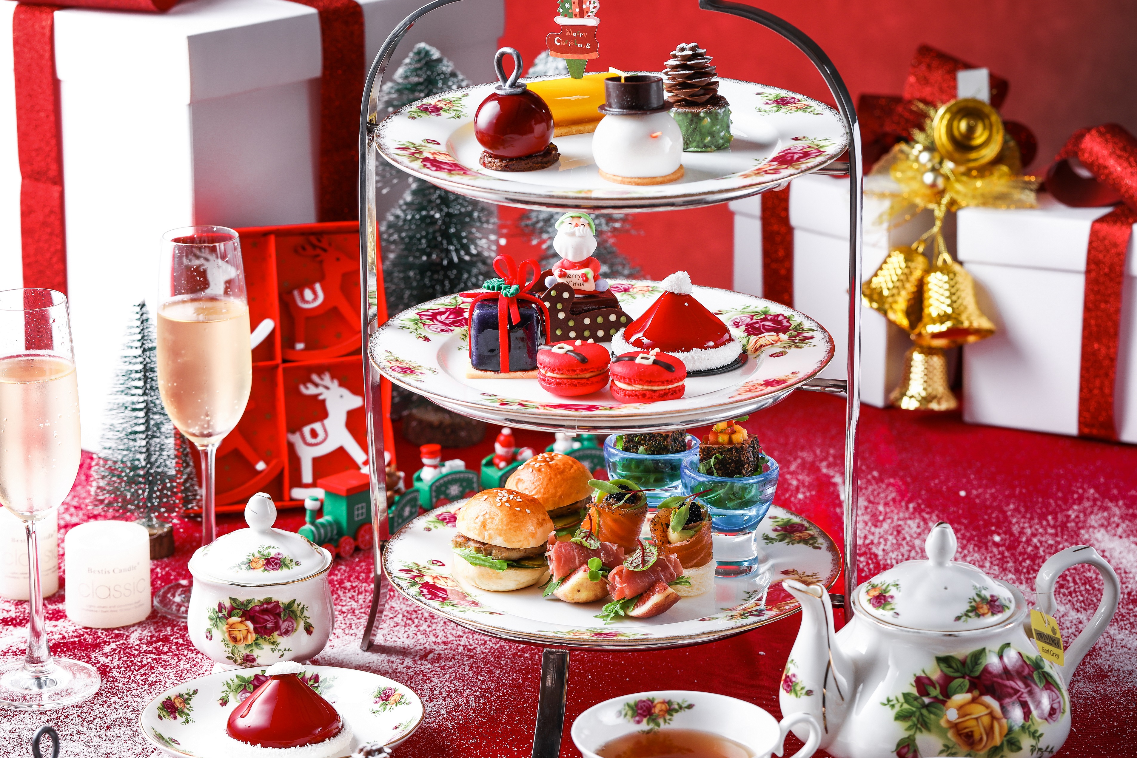 朗豪圣诞茶,朗豪宴会茶园