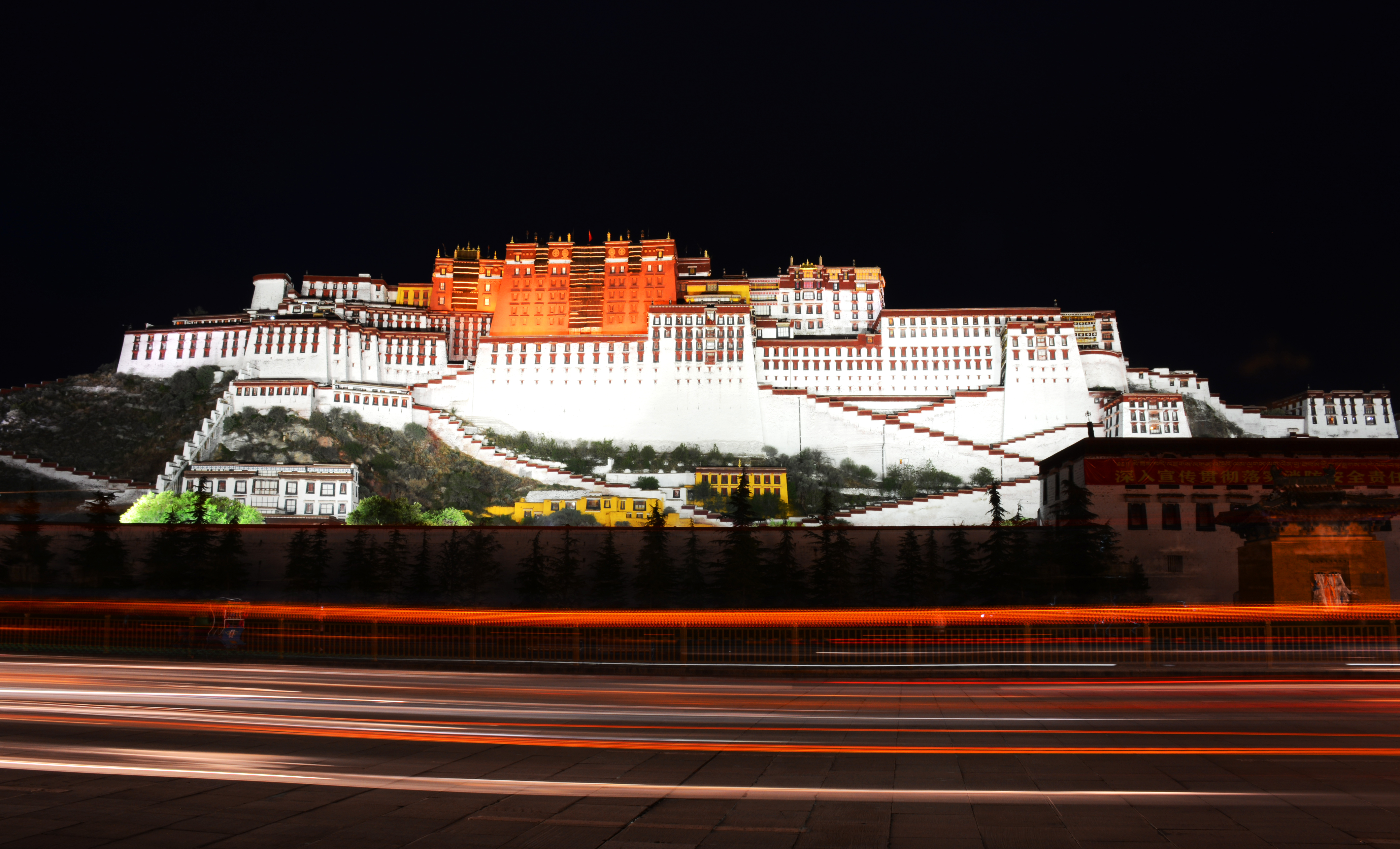 藏区的经幡,藏西秘境藏文