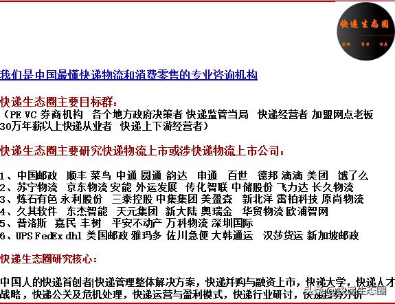 超级事件！百世（快递+快运）开启香港IPO，想清楚要用拳头比赛了