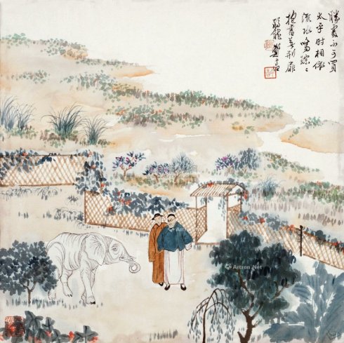 郑午昌花鸟,丝鬓散人郑午昌百幅绘画作品赏析