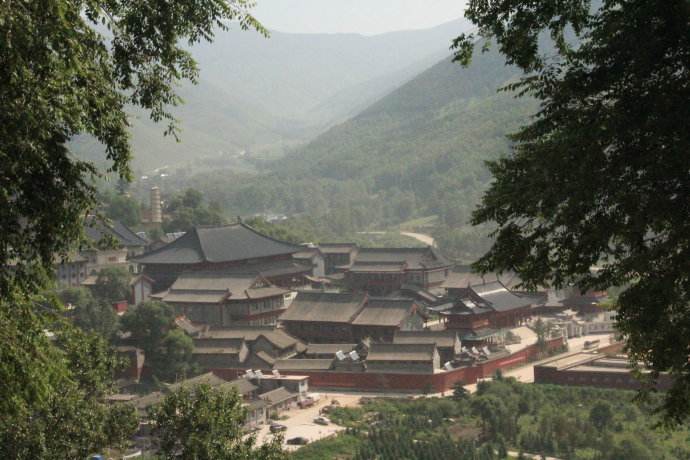 十大名胜古迹山西五台山,山西五台山风景秀丽建筑精巧