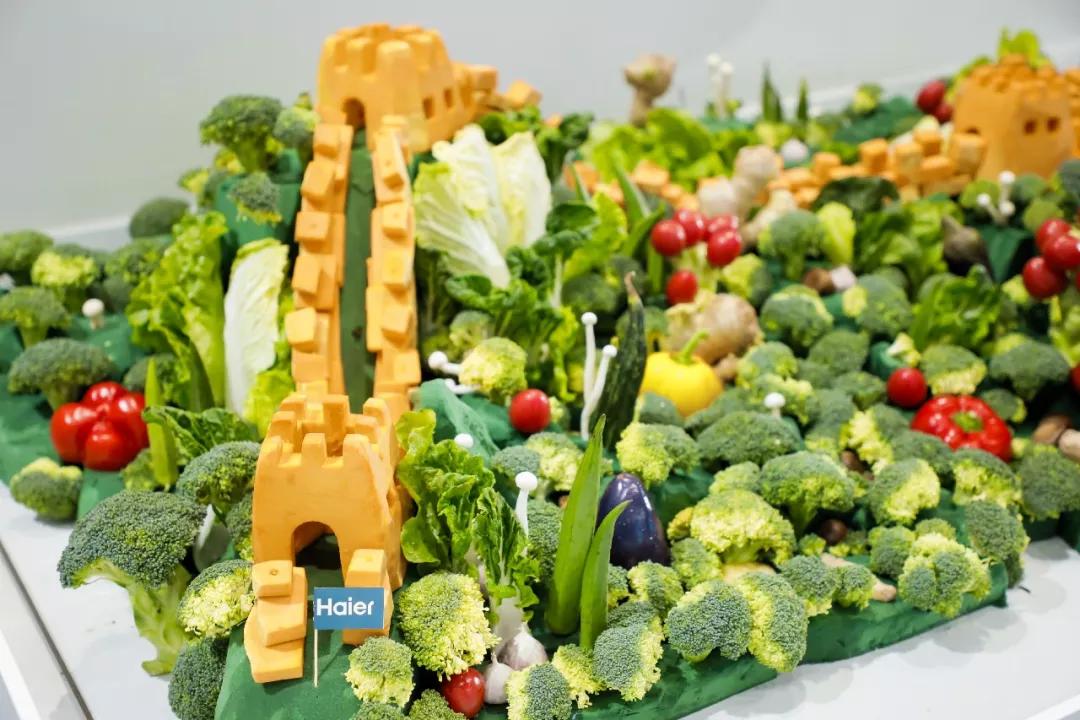 食材放海尔飨宴冰箱7天，筑起“蔬菜长城”