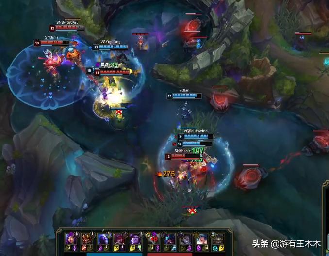 sn战队smlz赛后互动,管泽元看塞恩单杀smlz