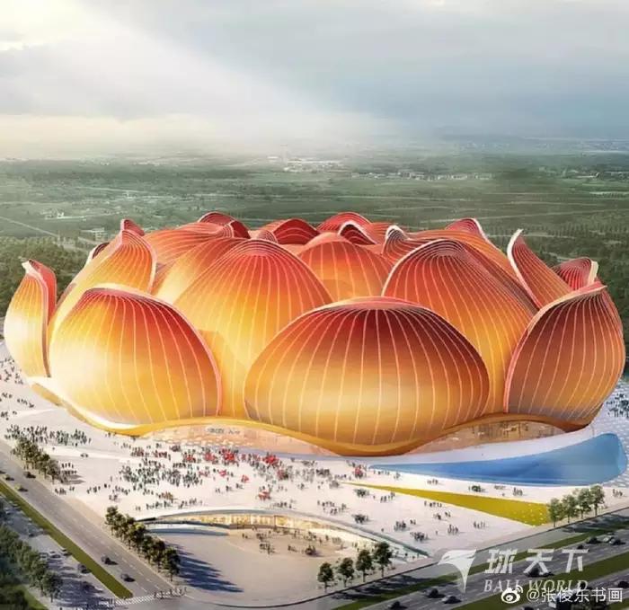 广州恒大新球场最新方案,广州恒大新主场设计