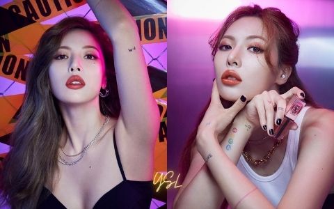 泫雅同款ysl唇釉612号,泫雅口红色号是什么颜色