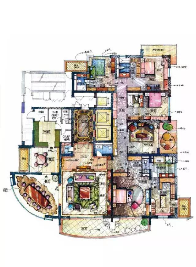 如何快速高效进行手绘设计,设计手绘的表现技法