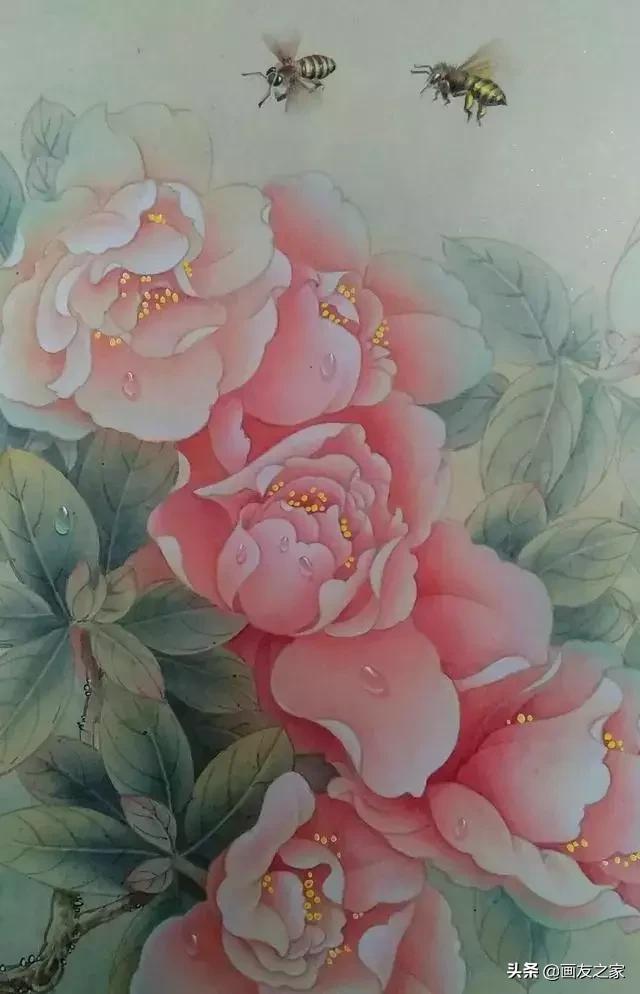 陈松岩工笔白描画全集,陈松岩工笔国画