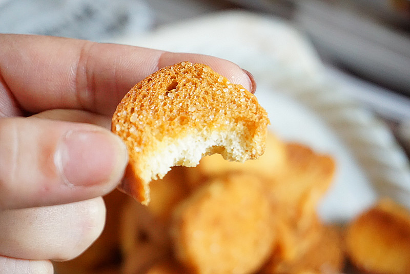 名创优品黄油面包干2019,无黄油最简单面包干做法