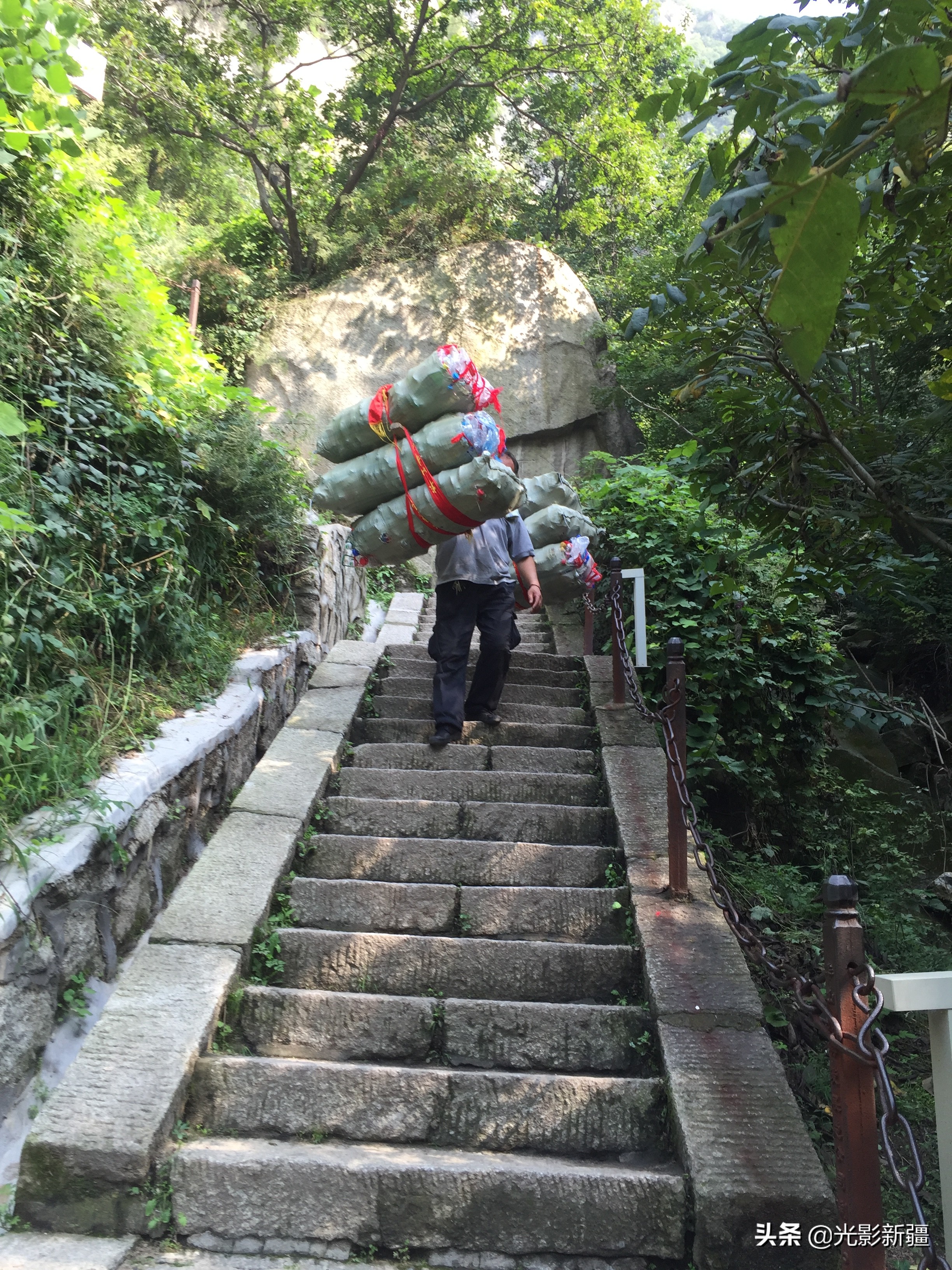 西岳华山徒步攻略,西岳华山夜爬攻略