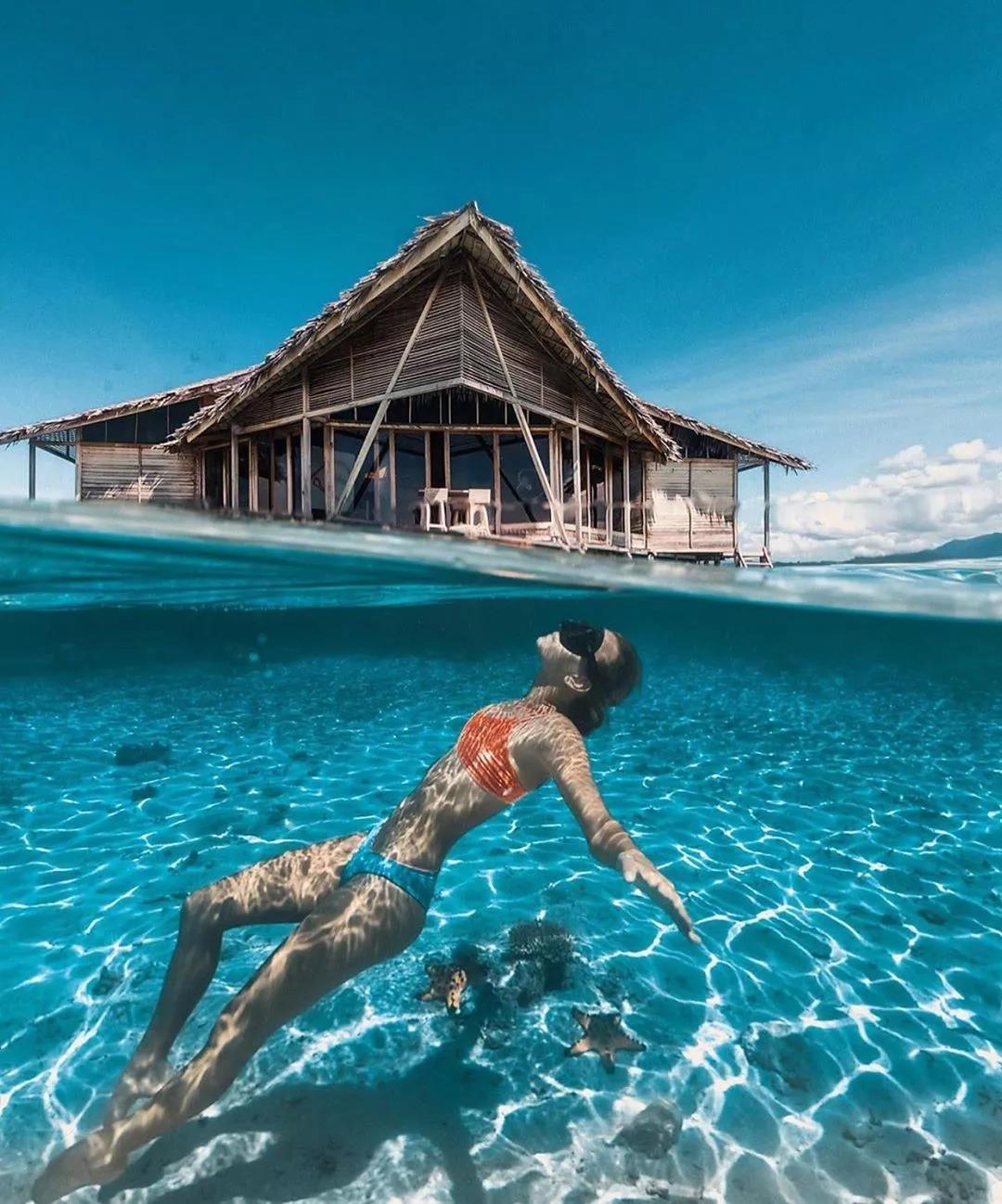 巴厘岛梦幻沙滩无边游泳池,浪漫至极的神仙小岛