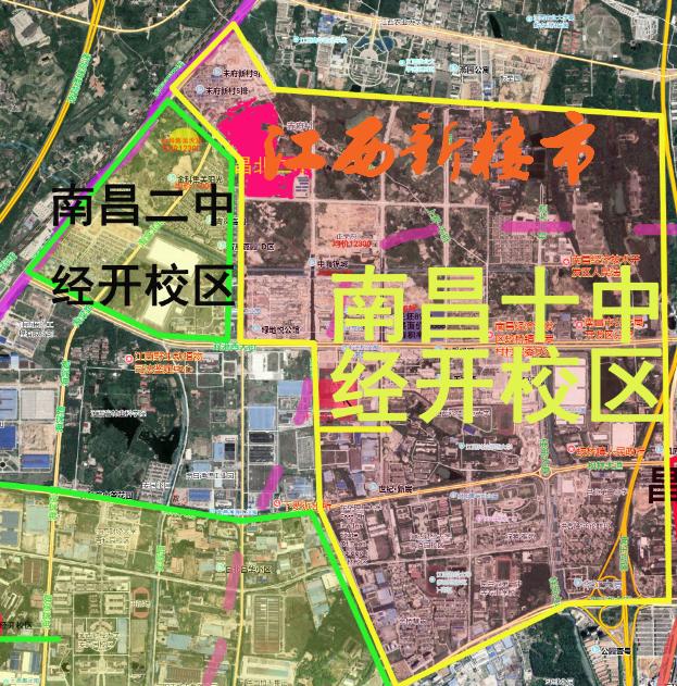 南昌青云谱学区划分最新规划,南昌2024小学区划分图青云谱
