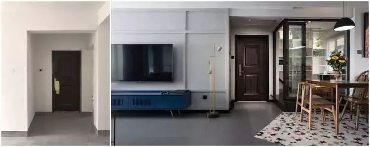 三室改四室玻璃隔断效果图,小房间玻璃隔断图片效果图