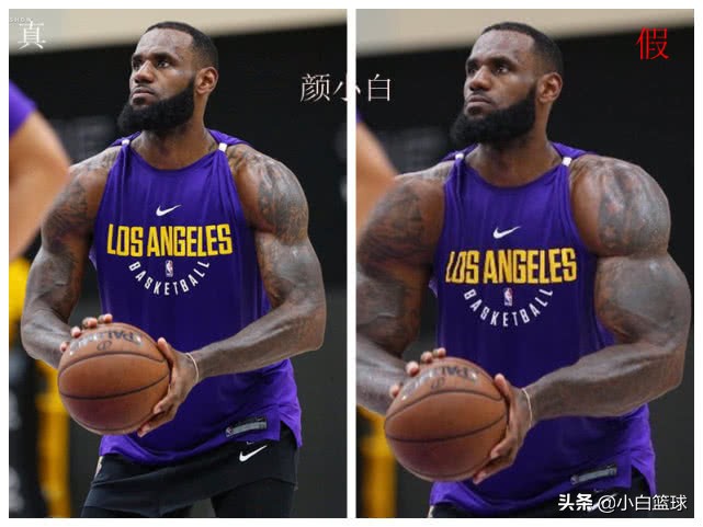NBA肌肉假图哪张最经典？詹皇与西帝双臂超大腿，魔兽骗了多数人