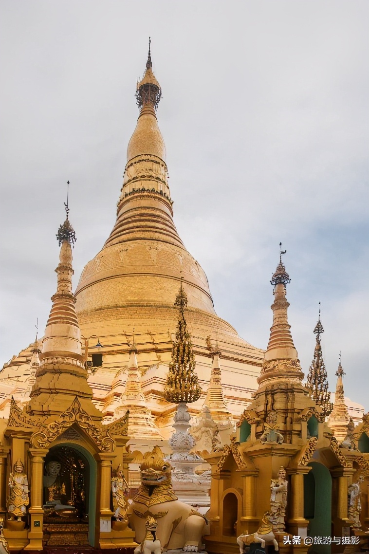仰光充满现代感和历史感的城市,缅甸仰光佛塔之国