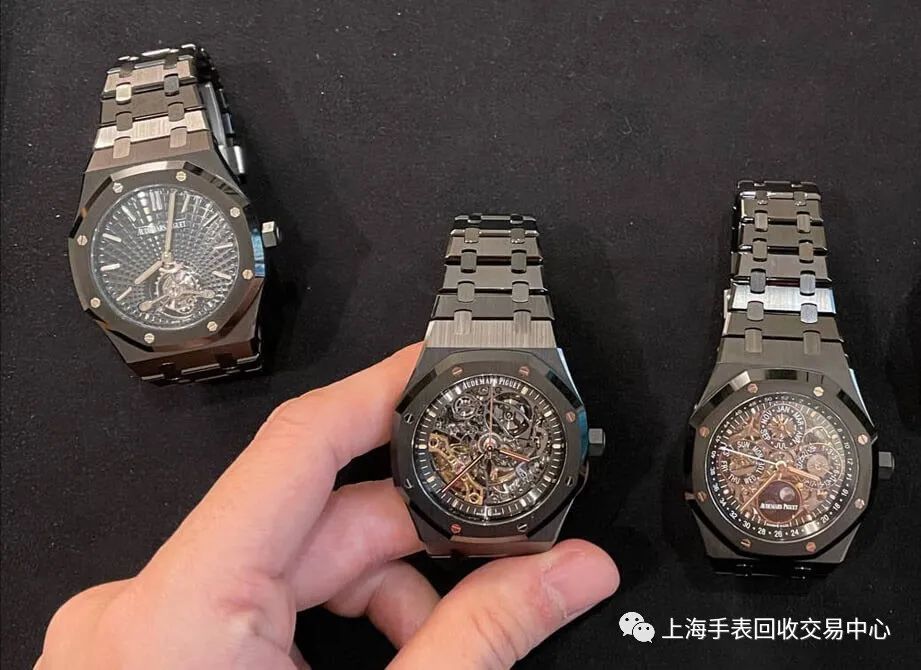 ap皇家橡树陶瓷蓝盘,ap皇家橡树黑陶瓷多少钱