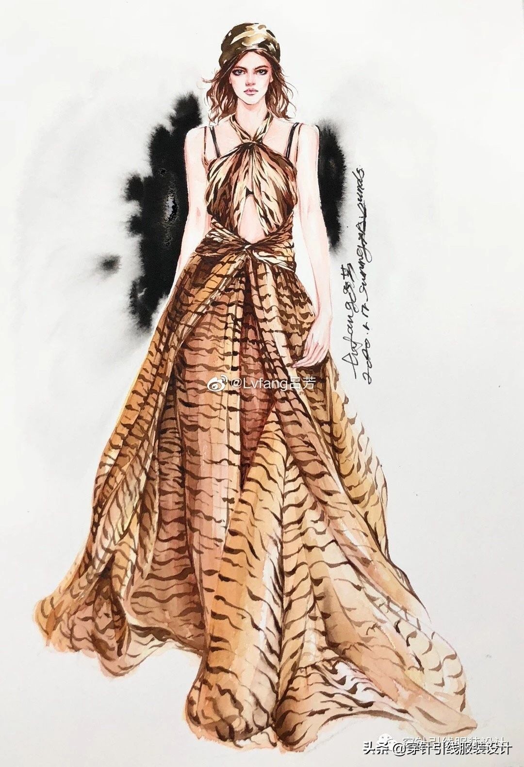 效果图手绘服装,效果图大全70-80平三室