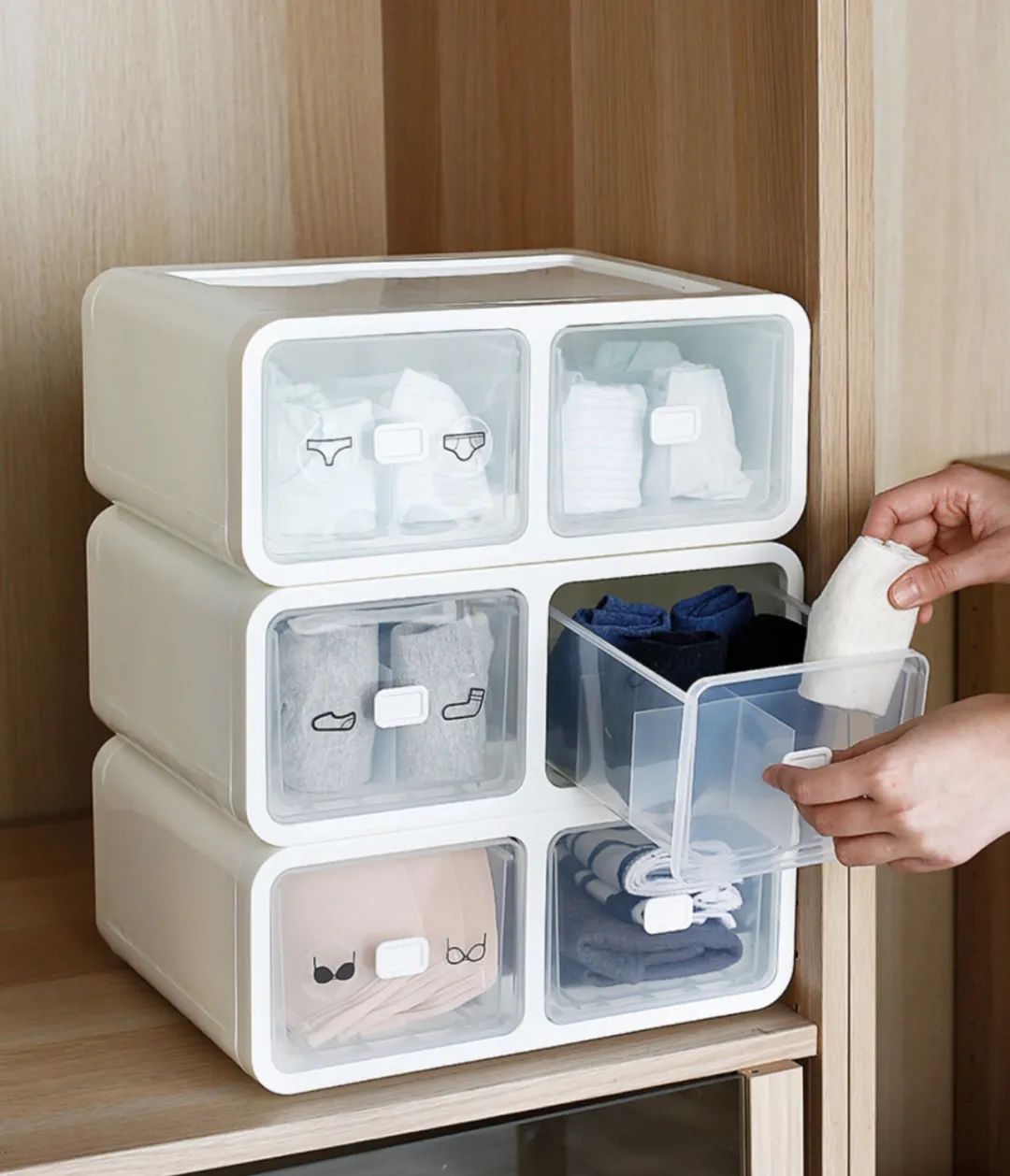 卧室抽屉分格收纳,厨房抽屉收纳整理神器