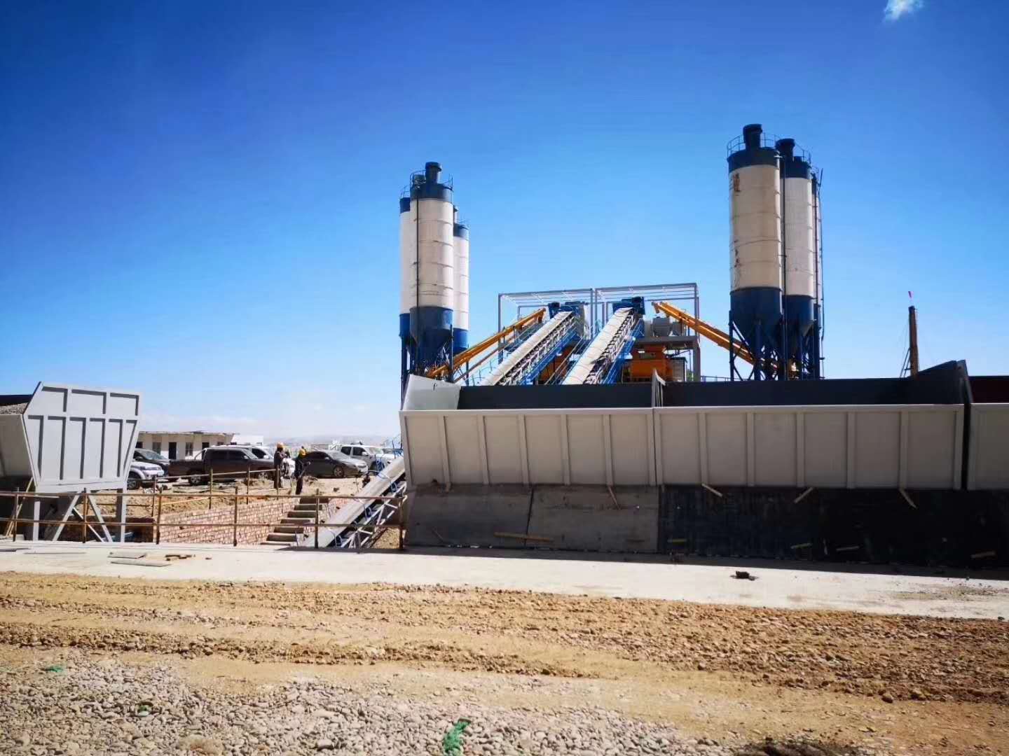 工程混凝土搅拌机整机方案,工程混凝土搅拌机设备大全