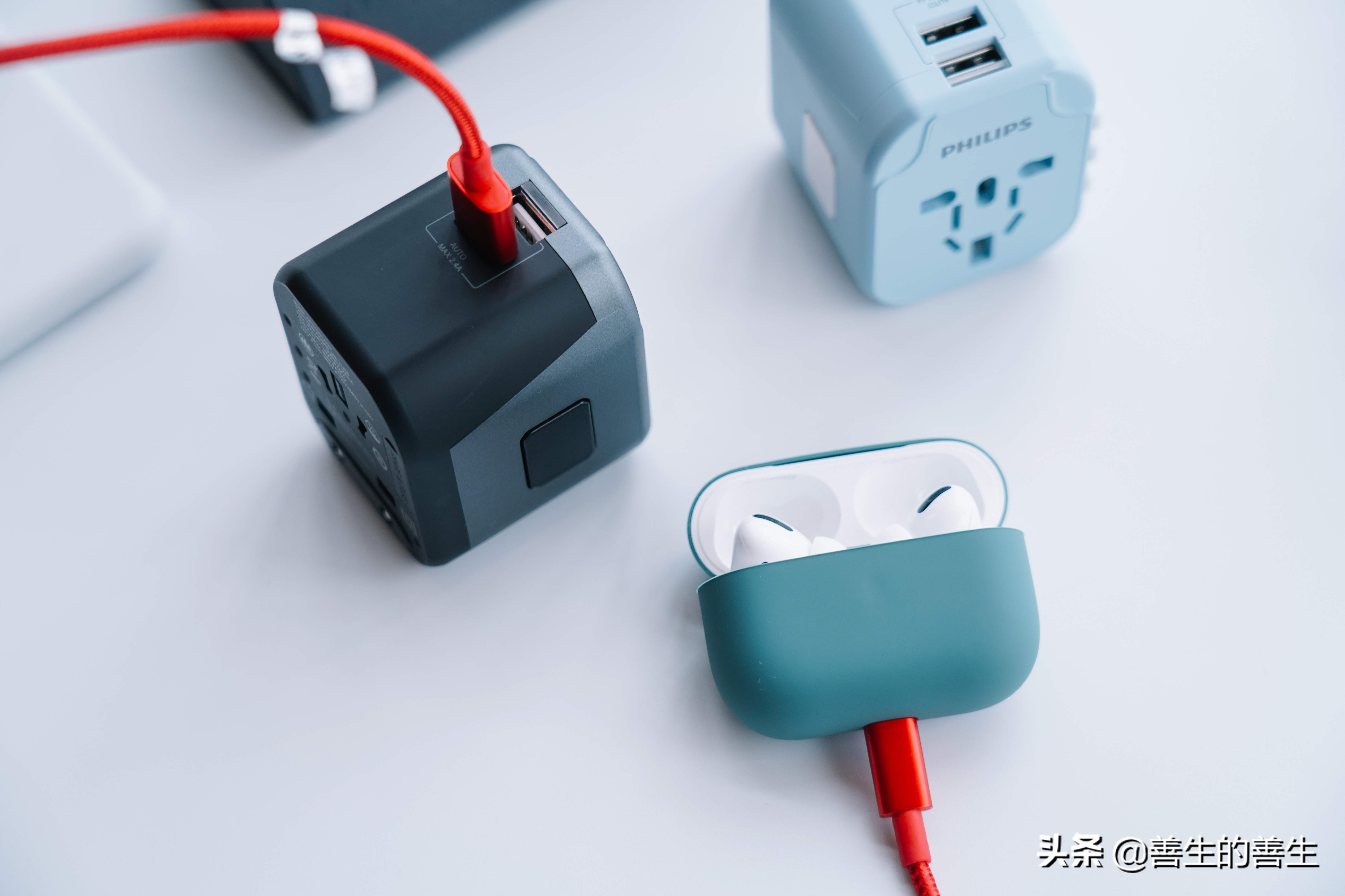 出国只带一样东西,飞利浦三脚usb插座评测