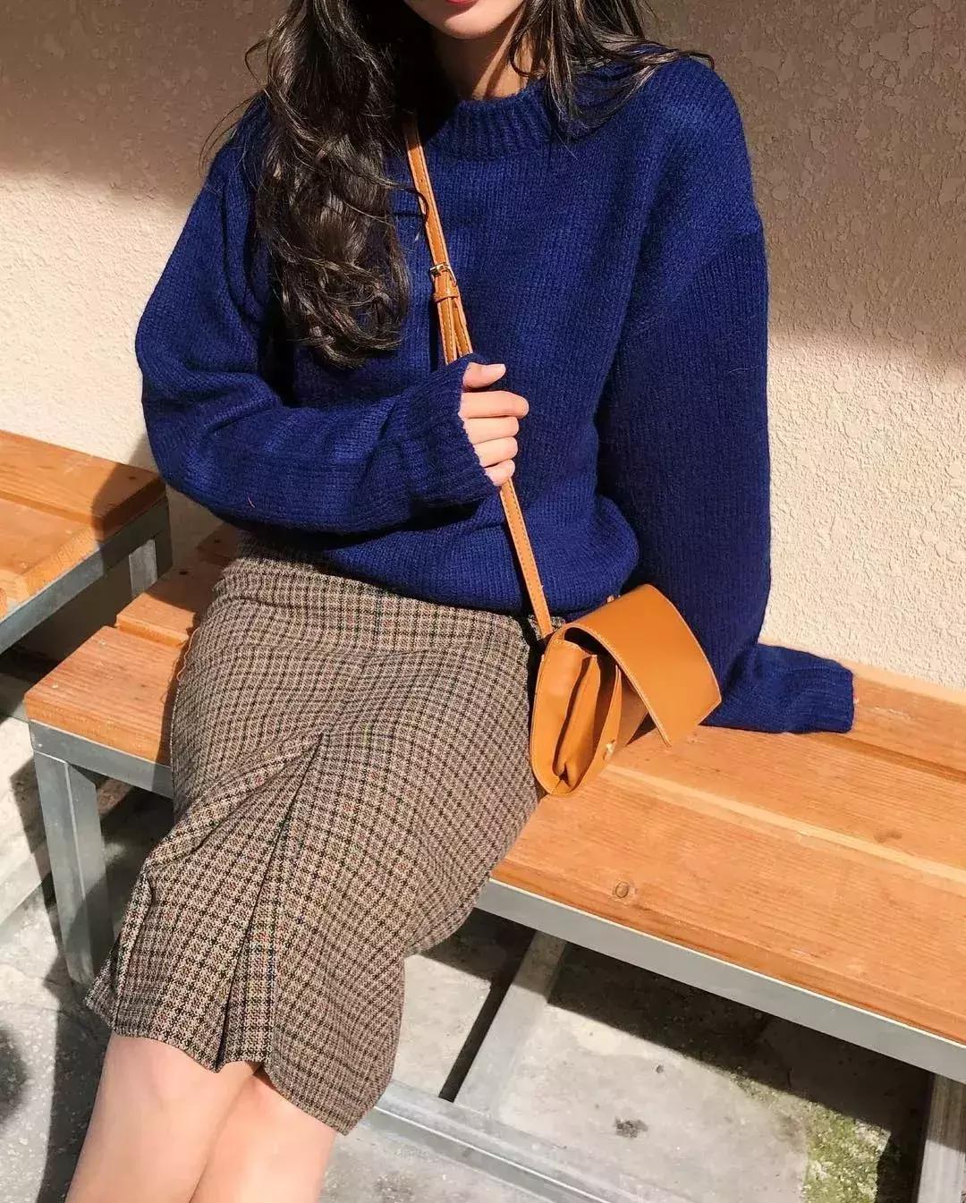 胖妹妹上衣显瘦秋天新款,超显瘦的裤子学生党秋天