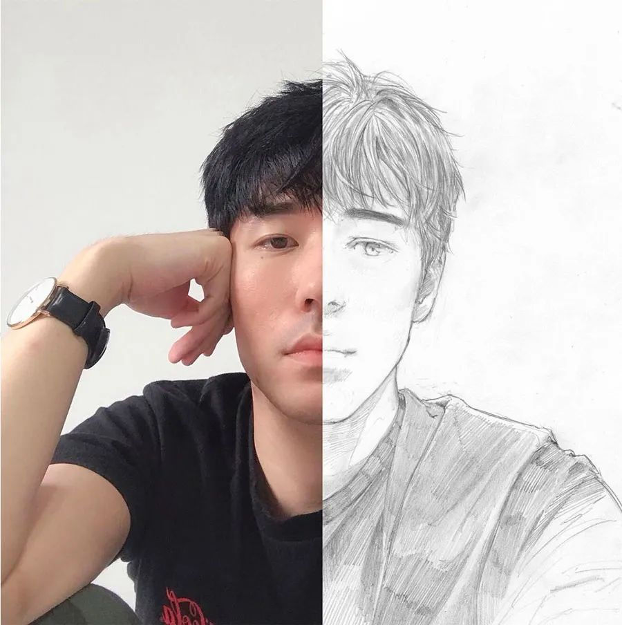 绘画手绘动漫铅笔画,绘画灵感儿童