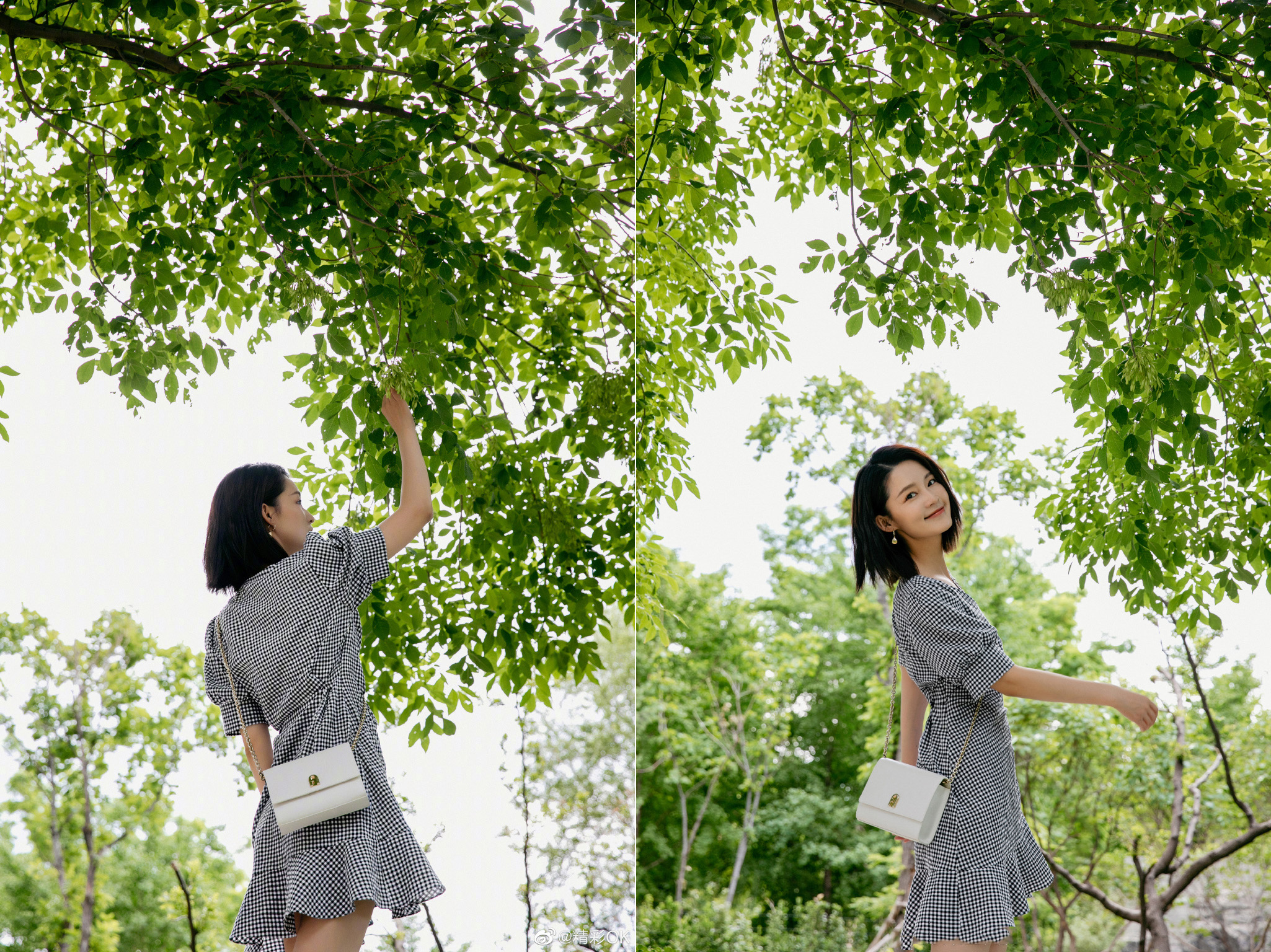 泫雅李沁,泫雅气质玫瑰花连衣裙