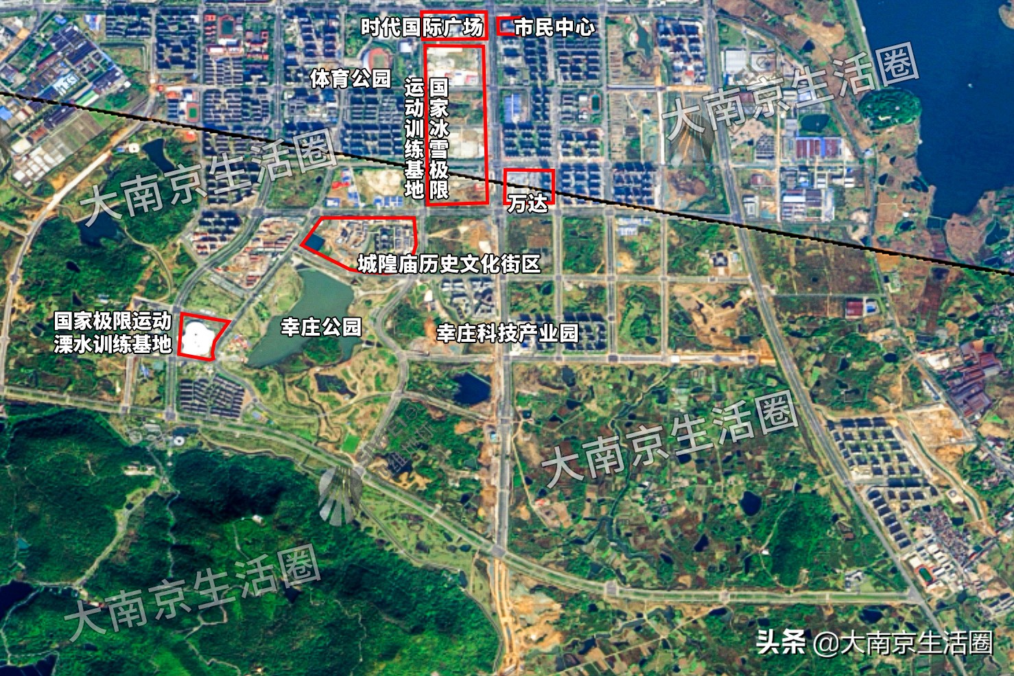 南京扩城规划,四方区扩张