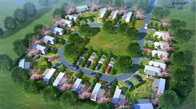 湖北度假村项目,湖北度假村航拍