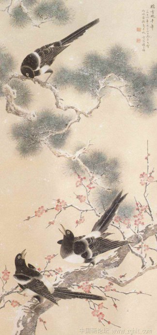 陈之佛工笔花鸟画技法解析,陈之佛花鸟画教程视频