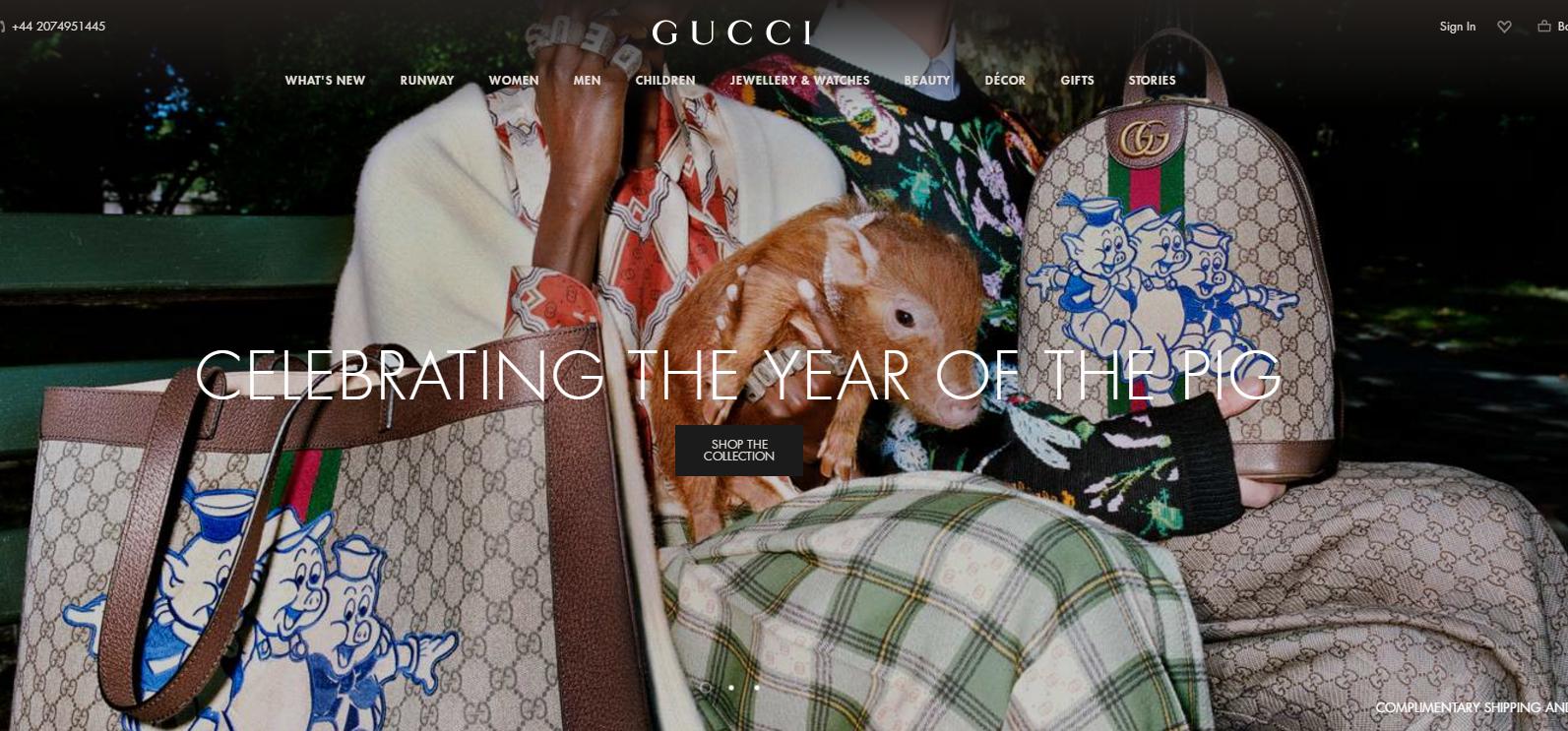 gucci牛年拜年图,gucci拜年