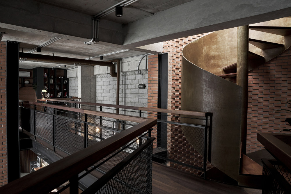 毛坯工业风最省钱装修攻略,客厅工业风高级感装修效果图