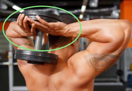 肱三头肌力量不够怎么练,肱三头肌特别弱怎么练