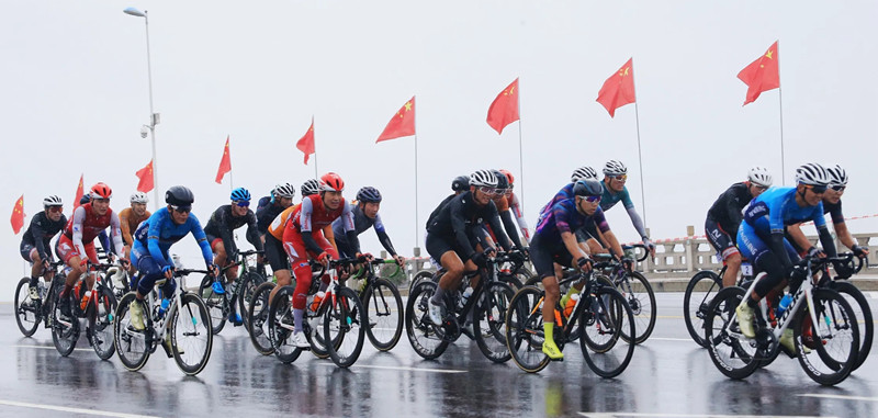 滨州愉悦杯环滨州自行车赛,环滨州黄河自行车赛开幕式