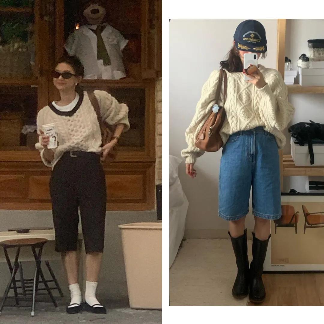 又暖和又酷的穿搭女,又一轮降温了保暖套装