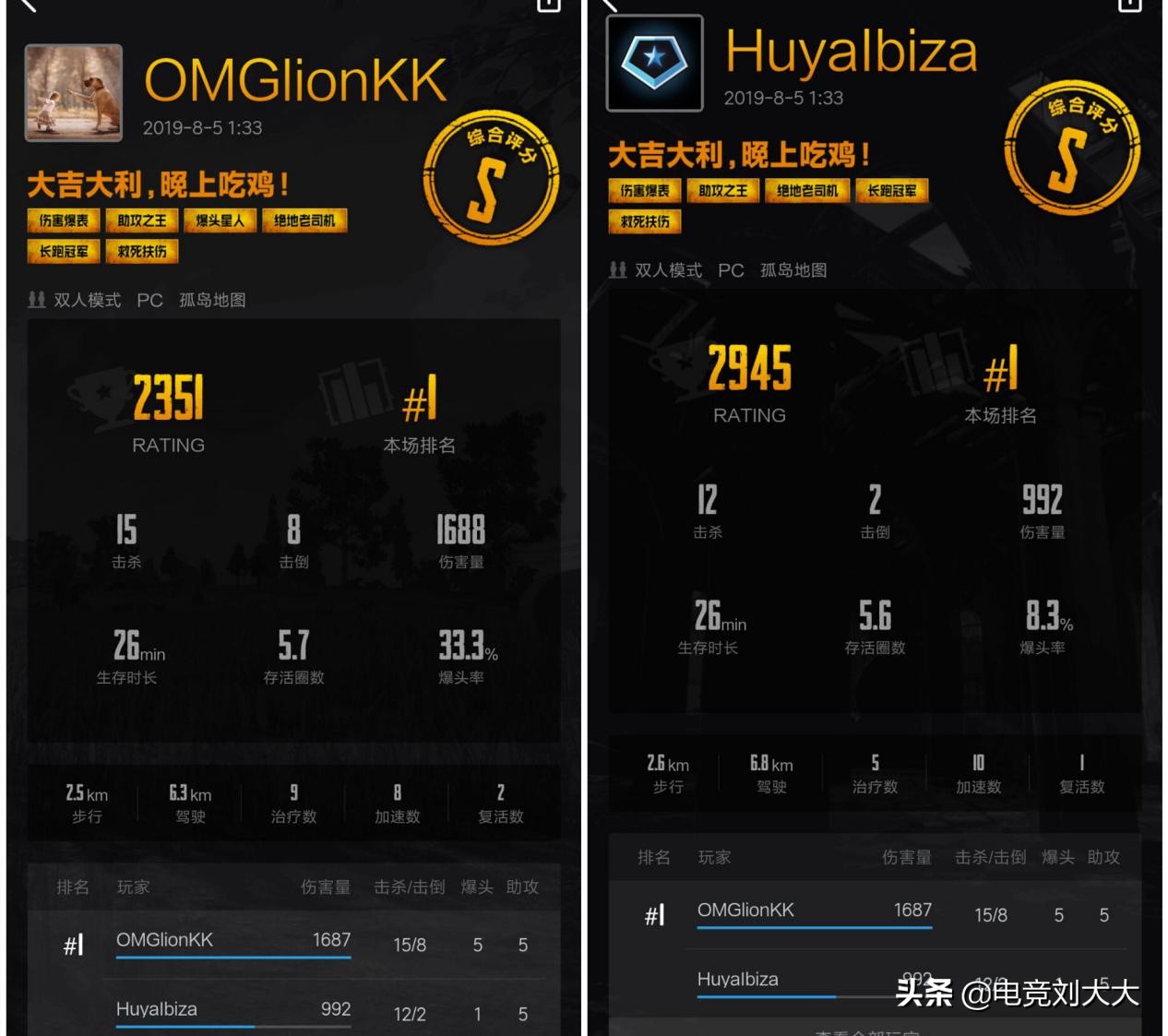 绝地求生zpy单局13杀,lionkk与ibiza